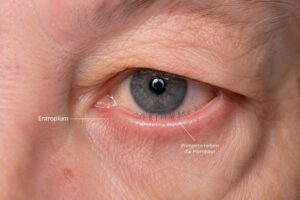 Entropium Augenlider
